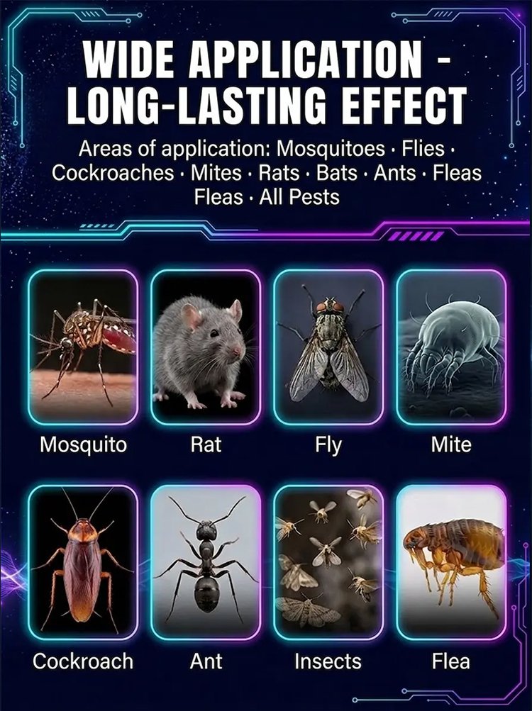 🐭🚫 Ultrasonic Pest Repeller ‖ Mouse & Bug Deterrent For Indoor Spaces-A