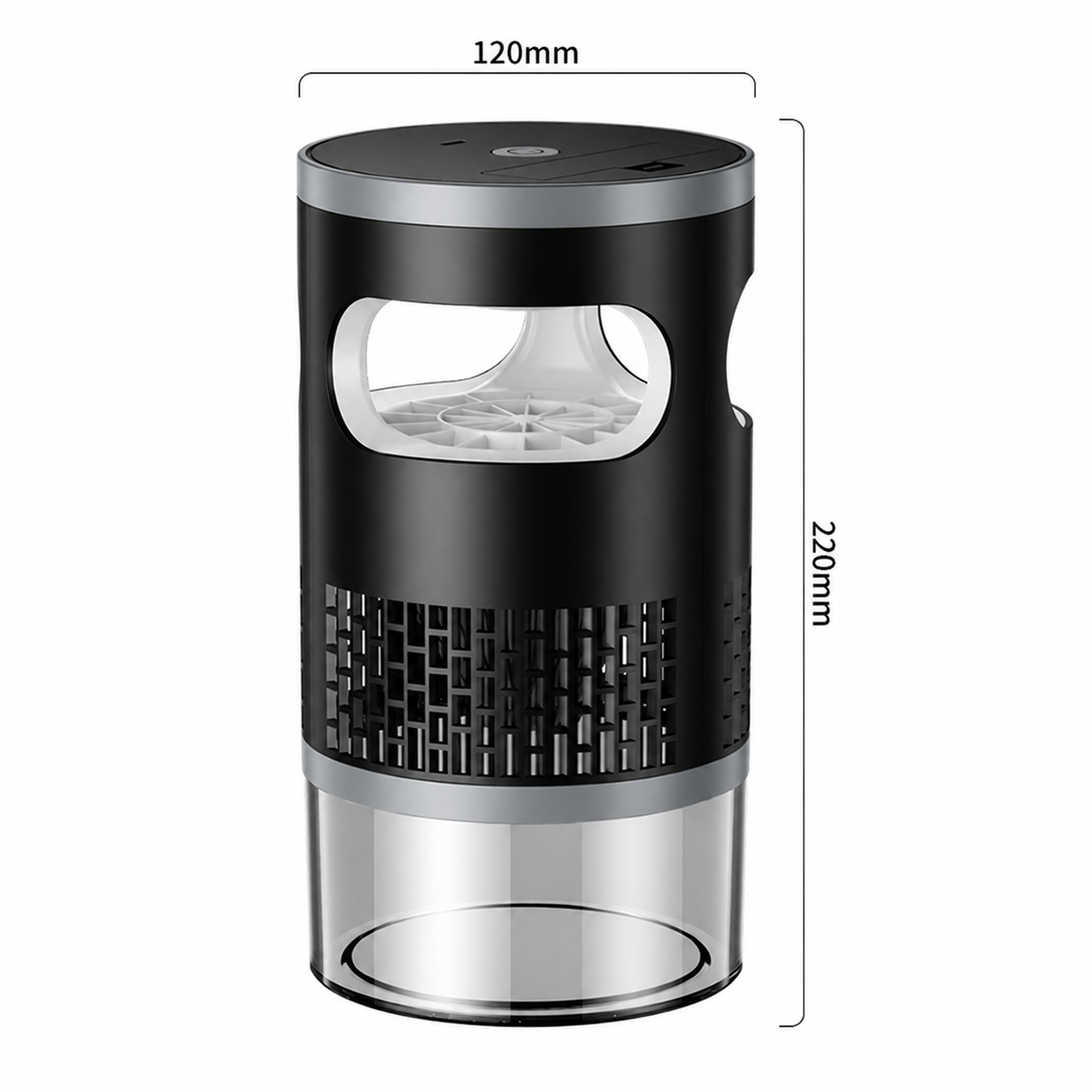 Silent Flying Insect Trap & Night Light for Mosquitoes Fruit Flies Gnats and Moths -FD6U