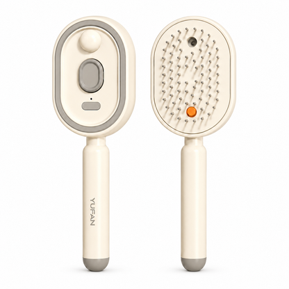 5-in-1 Mist Straightening Hair Brush-FD6U