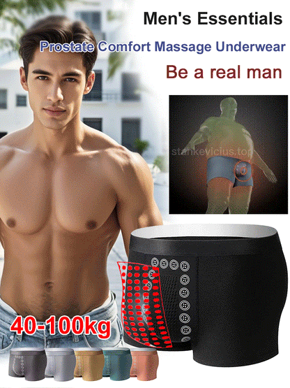 3D Breathable Massage Briefs | Soft, Comfortable & Snug Fit-9SLL