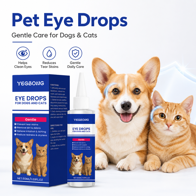 Pet eye drops, gentle daily care for your pet's eyes-9SLL