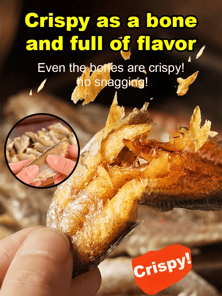 High-protein ready-to-eat deep-sea fish crisps-9SLL