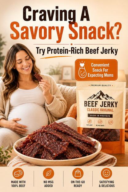 🔥Pure Beef Jerky ‖ High-Protein, Chewy & Ready To Eat-A