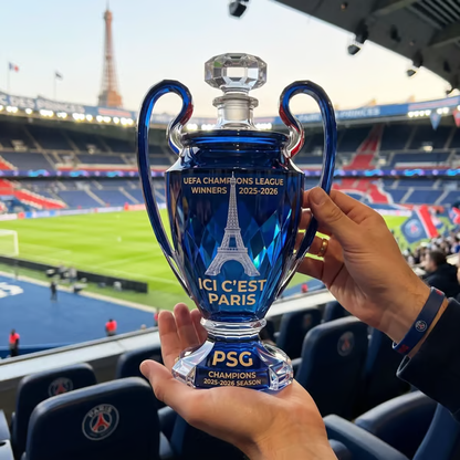 PSG 2025-2026 UCL Champion Commemorative Whisky Bottle-AKS