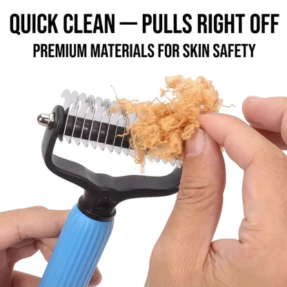 Universal Pet Detangling Comb & Shedding Removal Easy to Use Essential Grooming-918