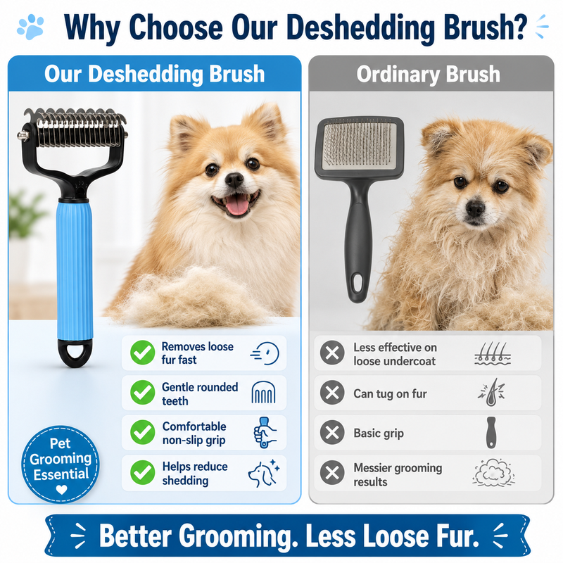 Unprecedented pet hair shedding? Try this hair removal brush-9SLL