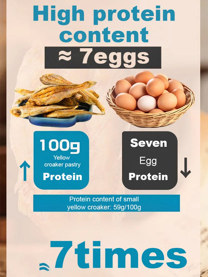 🐟 HIGH-PROTEIN READY-TO-EAT DEEP-SEA FISHCRISPS,High Protein & Omega-3 -918