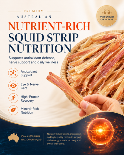 🔥 Deep-Sea Squid Strips‖ High-Protein Ready-to-Eat Seafood Snack for Smarter Daily Snacking-FD6U