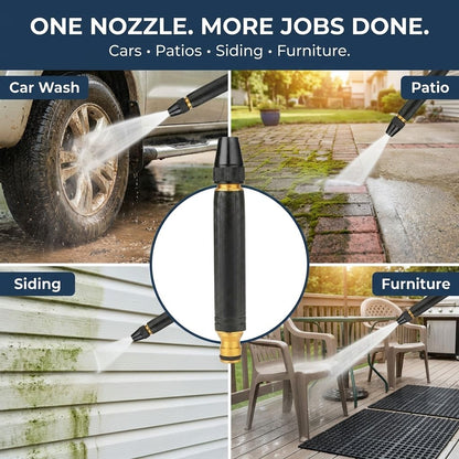 WEAK HOSE? TURN IT INTOA POWERCLEANINGTOOL-A
