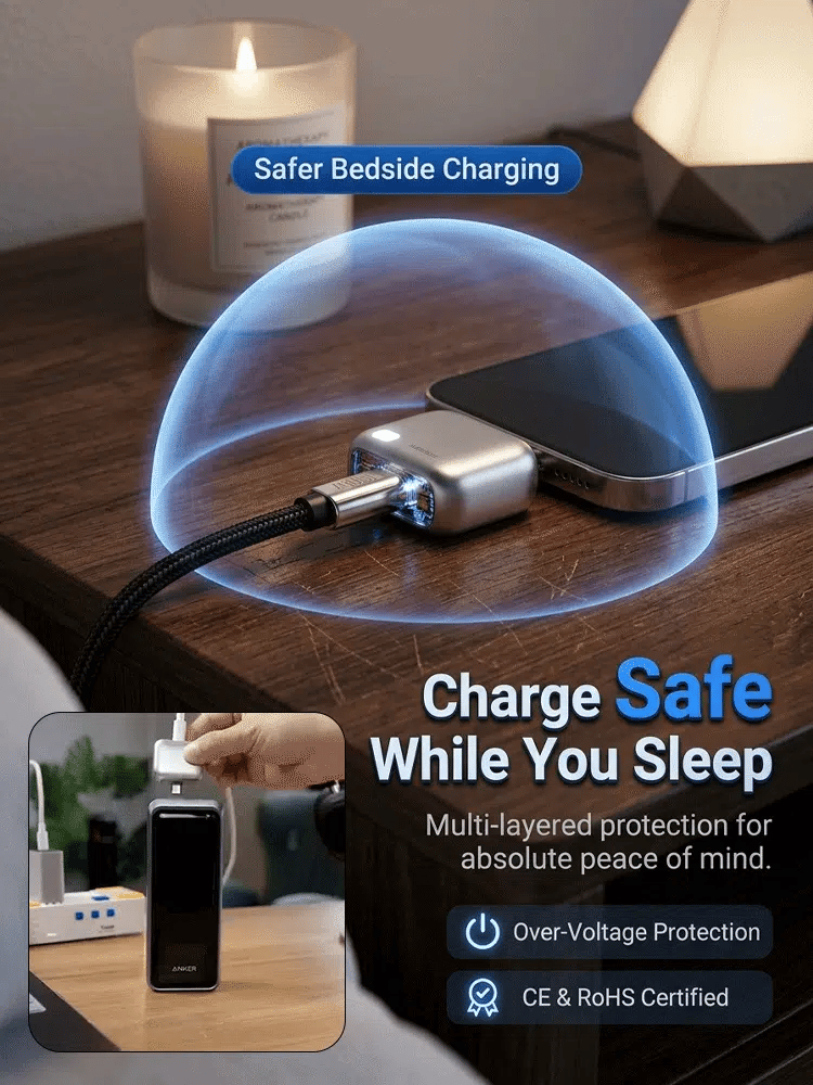 Overcharge Protection Smart Charger-A
