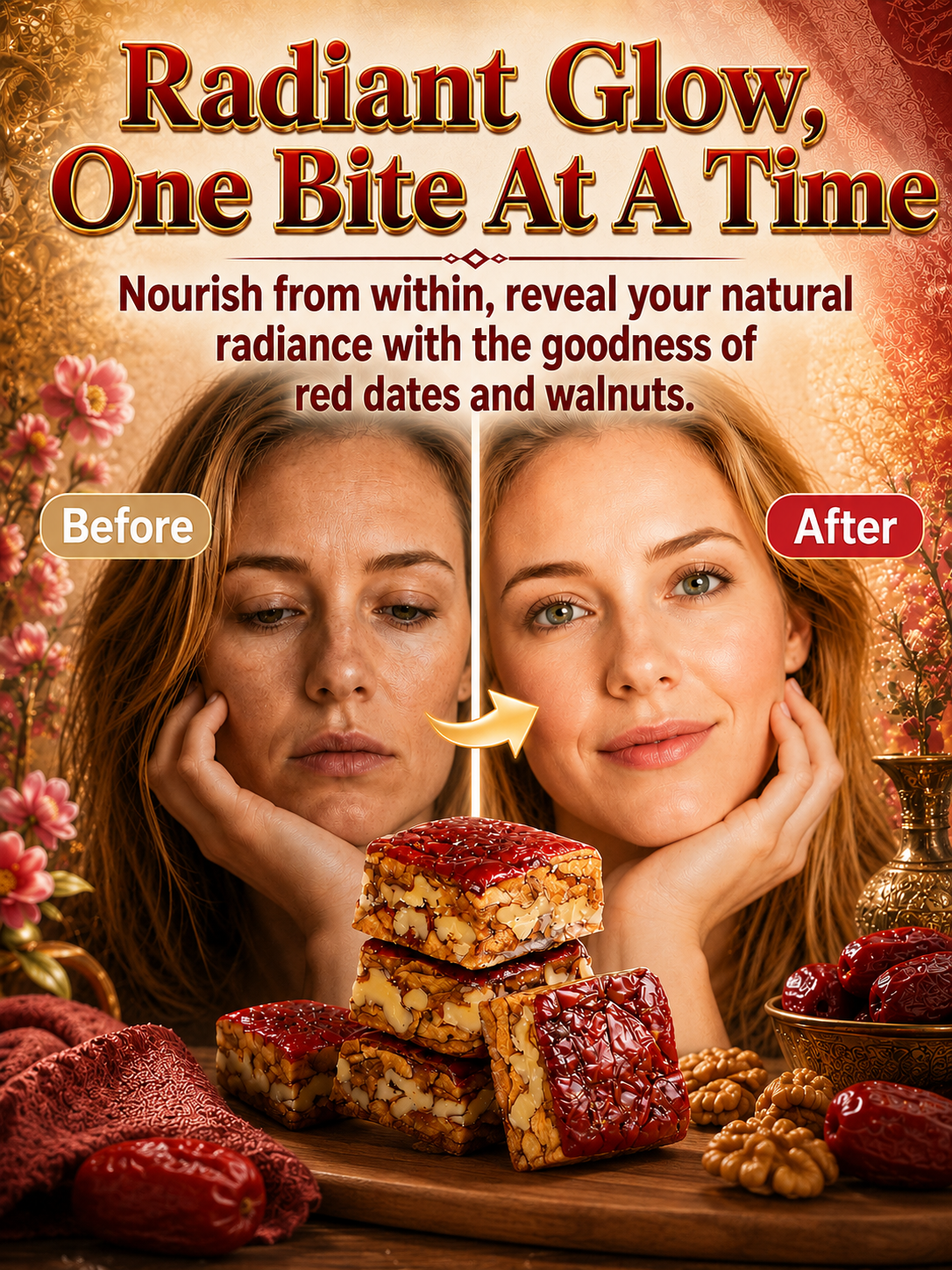 Premium Jujube Walnut Snack Bars-918