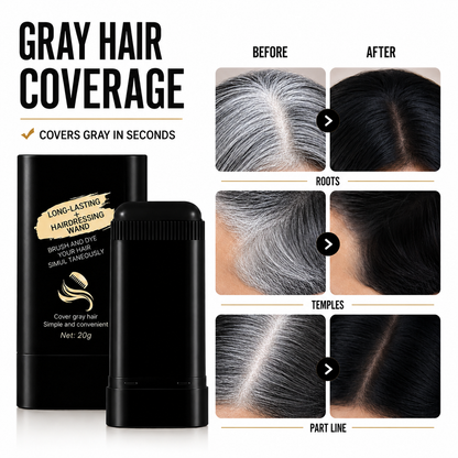 Waterproof Hair Color Touch-Up Stick for Quick Root Coverage-FD6U