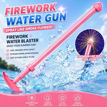 Kids Water Gun ‖ Firework-Style Splash Toy For Summer Fun-A
