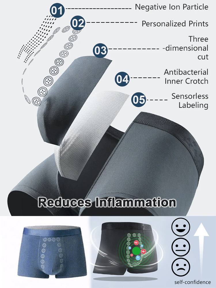 3D Breathable Massage Briefs | Soft, Comfortable & Snug Fit-9SLL
