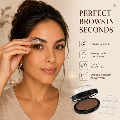 Eyebrow Stamp Kit ‖ 3-Second Natural Brows-A