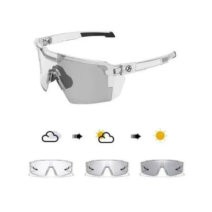 AutoShade UV400 Photochromic Sports Glasses-FD6U