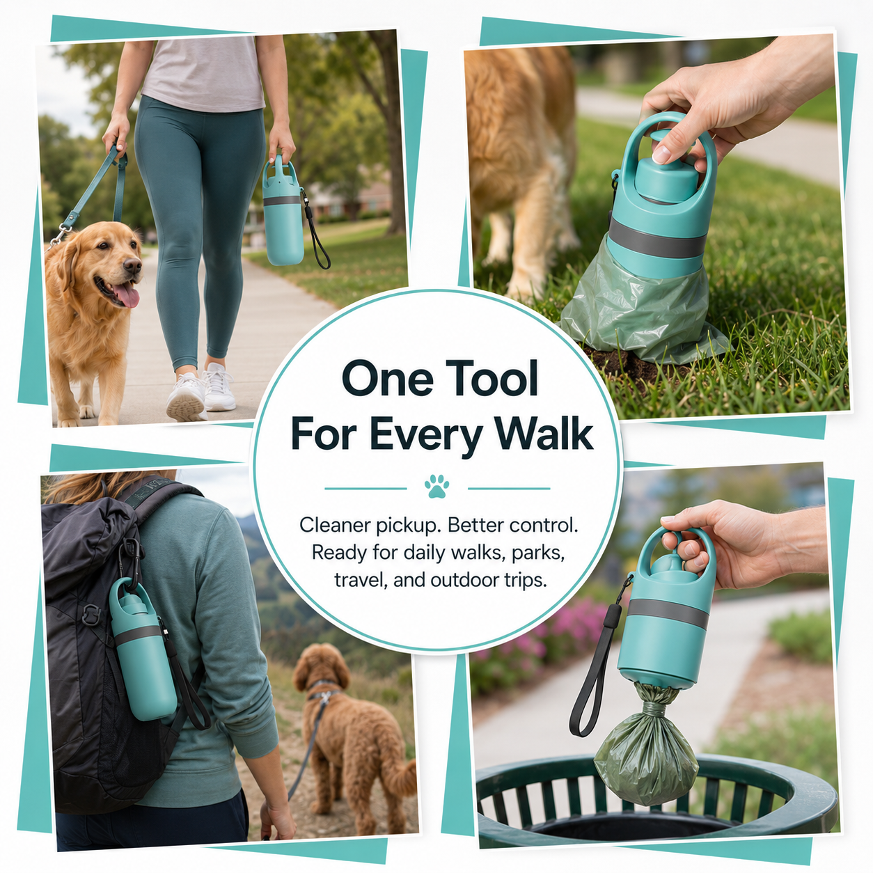 Clean Grip - The Modern No-Touch Cleanup Tool-A