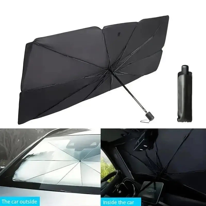 🚗 Foldable Windshield Sun Shade for Car Interior Cooling-FD6U