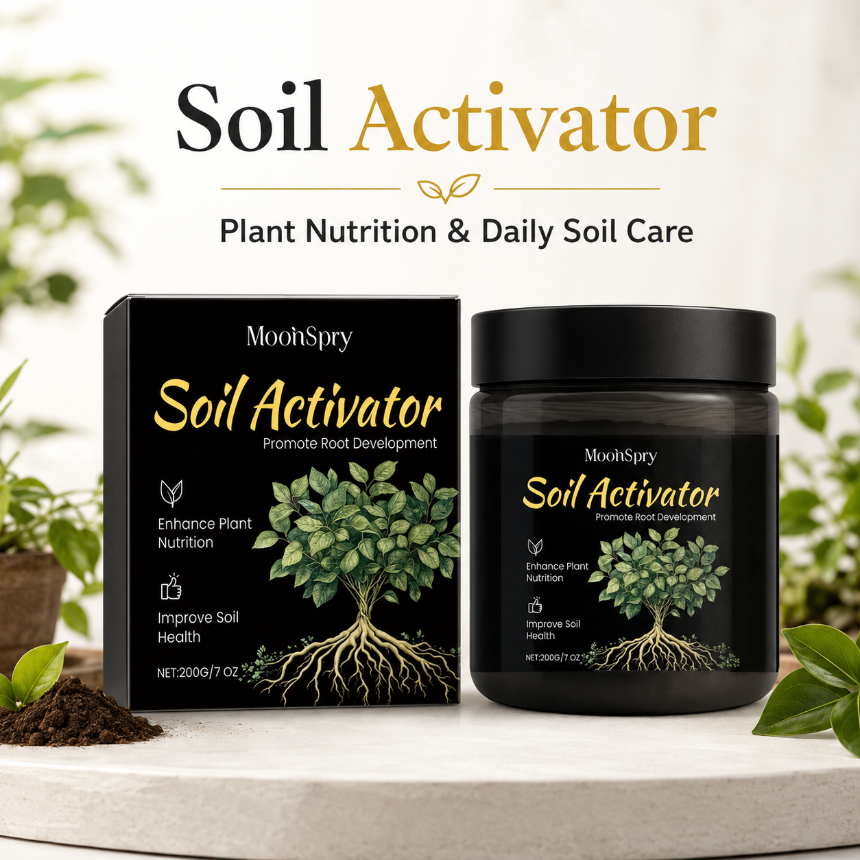 🌱 Soil Activator | Plant Nutrition & Daily Soil Care-9SLL