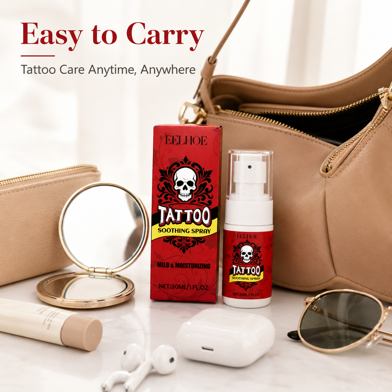 🖤 Tattoo Soothing Spray | Gentle Moisturizing Care for Tattooed Skin-9SLL