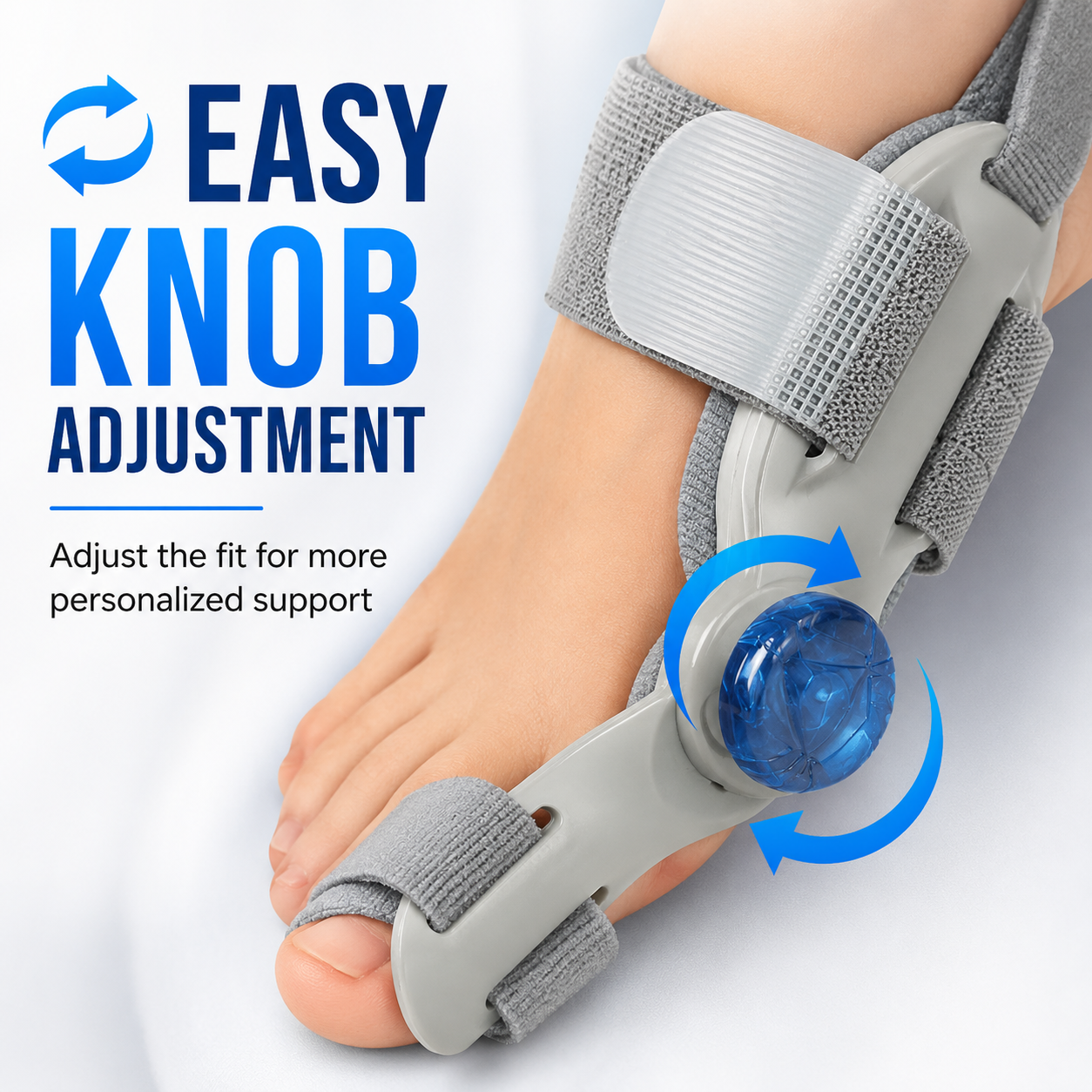 🦶 Adjustable Toe Valgus Corrector for Bunion Relief & Toe Alignment-9SLL
