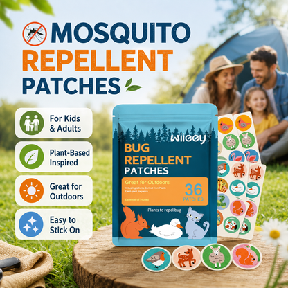 🦟 Mosquito Repellent Patches for Kids & Adults-9SLL
