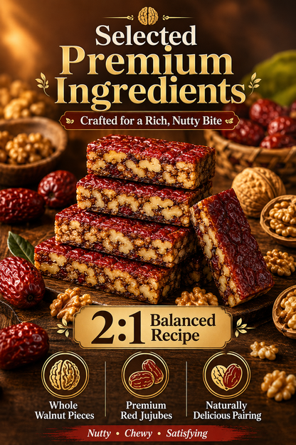 🌰 Premium Jujube Walnut Snack Bars 🍯-9SLL