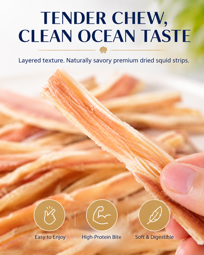 🔥 Deep-Sea Squid Strips‖ High-Protein Ready-to-Eat Seafood Snack for Smarter Daily Snacking-FD6U