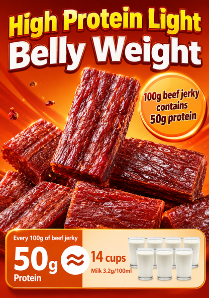 🔥Pure Beef Jerky ‖ High-Protein, Chewy & Ready To Eat-A