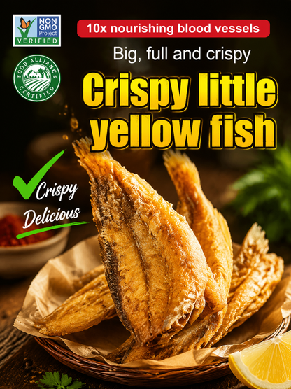 High-protein ready-to-eat deep-sea fish crisps-A