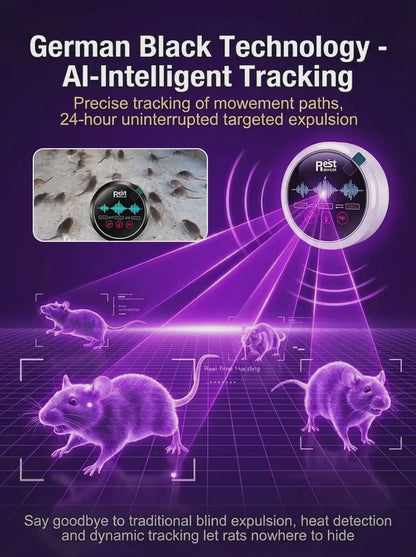 🐭🚫 Ultrasonic Pest Repeller ‖ Mouse & Bug Deterrent For Indoor Spaces-A