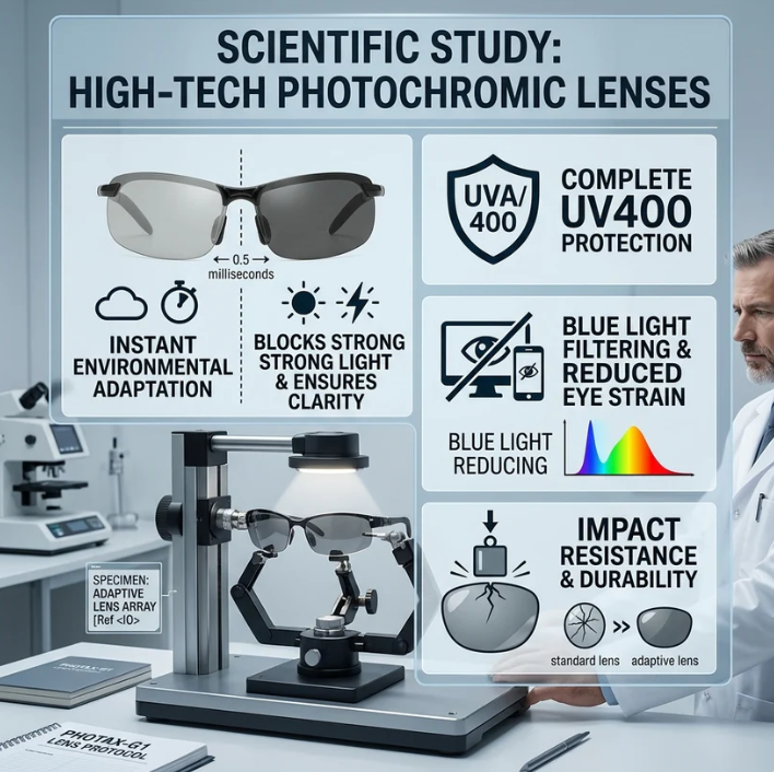 🕶️ Smart Vision Glasses – Anti-Glare UV Protection with Infrared Night Vision & Impact-Resistant Lenses-9SLL