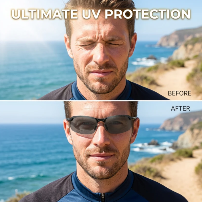 🕶️ Smart Vision Glasses – Anti-Glare UV Protection with Infrared Night Vision & Impact-Resistant Lenses-9SLL