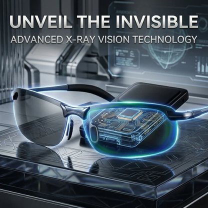 🕶️ Smart Vision Glasses – Anti-Glare UV Protection with Infrared Night Vision & Impact-Resistant Lenses-9SLL