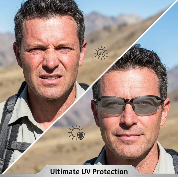 🕶️ Smart Vision Glasses – Anti-Glare UV Protection with Infrared Night Vision & Impact-Resistant Lenses-9SLL