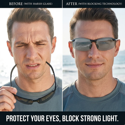 🕶️ Smart Vision Glasses – Anti-Glare UV Protection with Infrared Night Vision & Impact-Resistant Lenses-9SLL